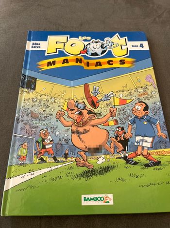 Bd les foot maniacs tome 4