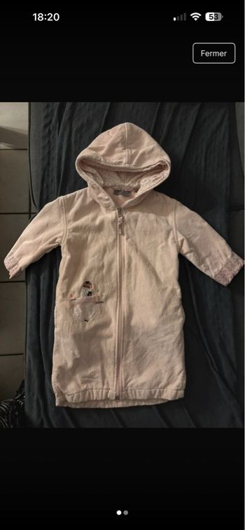 Peignoir 2 ans