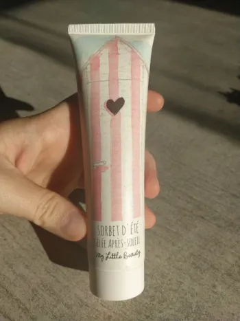 Sorbet d'été gelée après soleil my little beauty