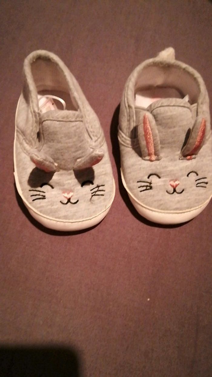 Chaussons lapin 19/20
