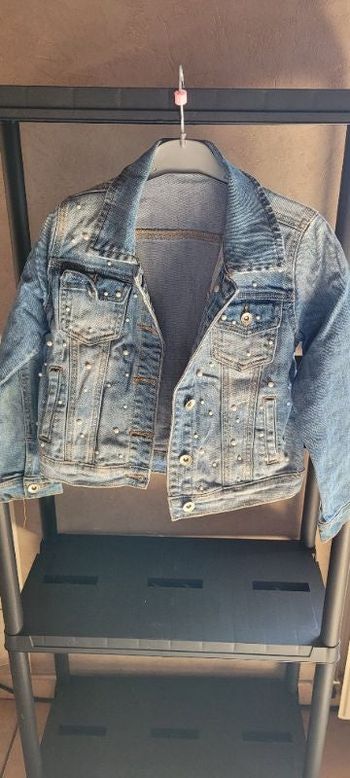 Veste en jean's fille