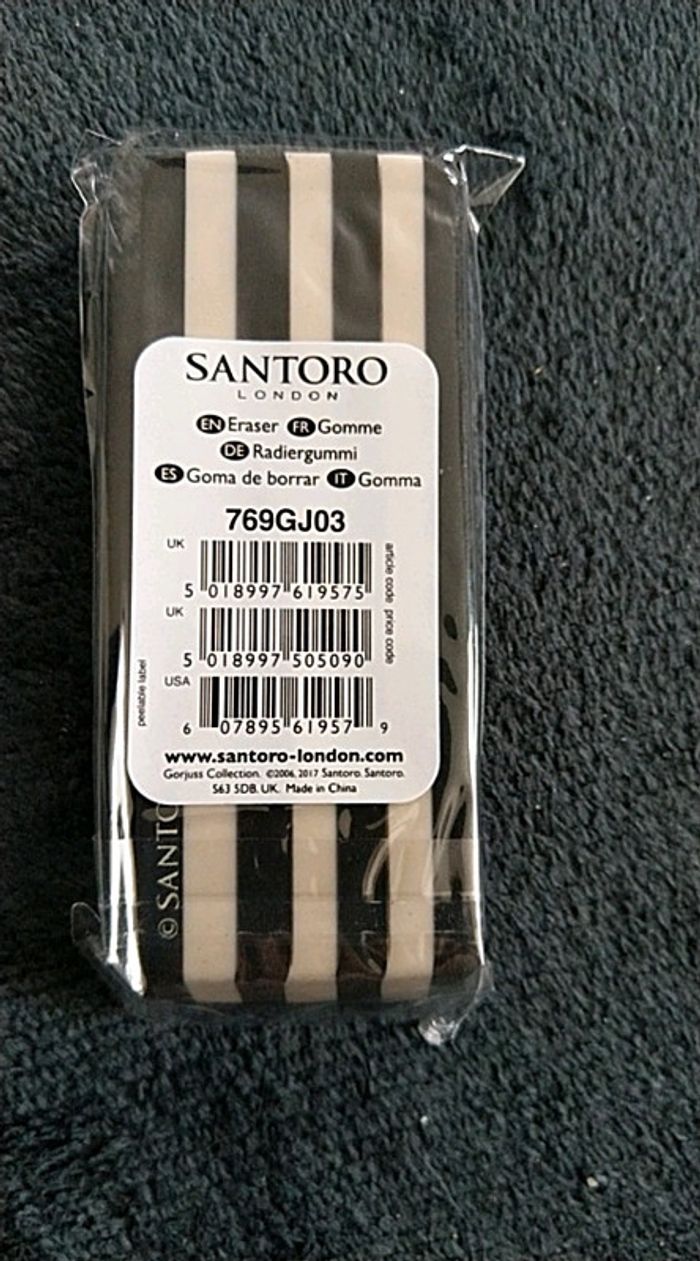 Gomme maxi Santoro neuve - photo numéro 2