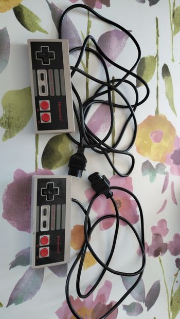 Lot de deux manettes pour Nintendo NES