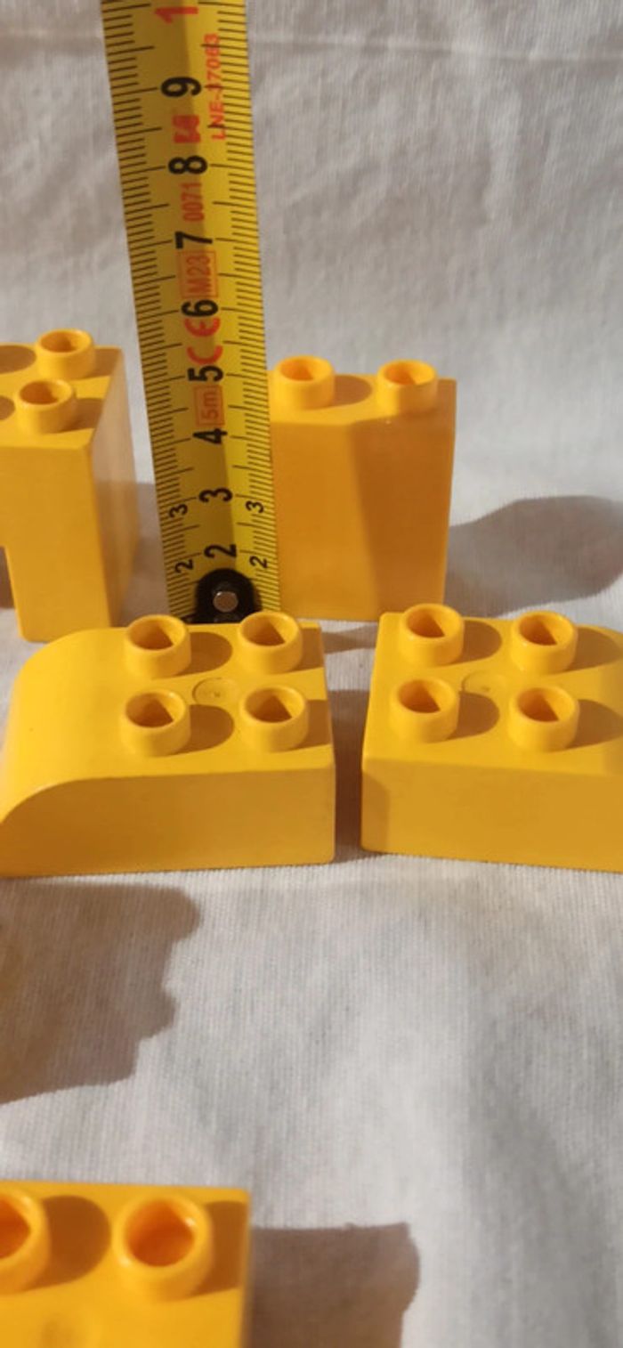 Briques jaune de construction lego duplo - photo numéro 8