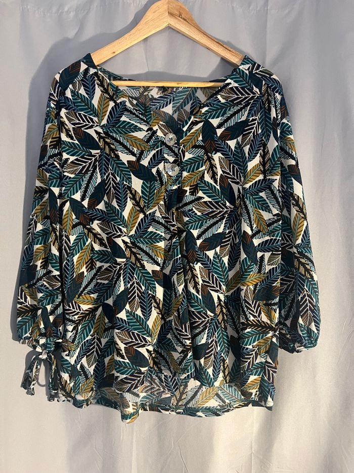 Blouse femme manches  3/4