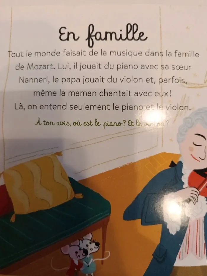 Livre sonore je découvre Mozart - photo numéro 4