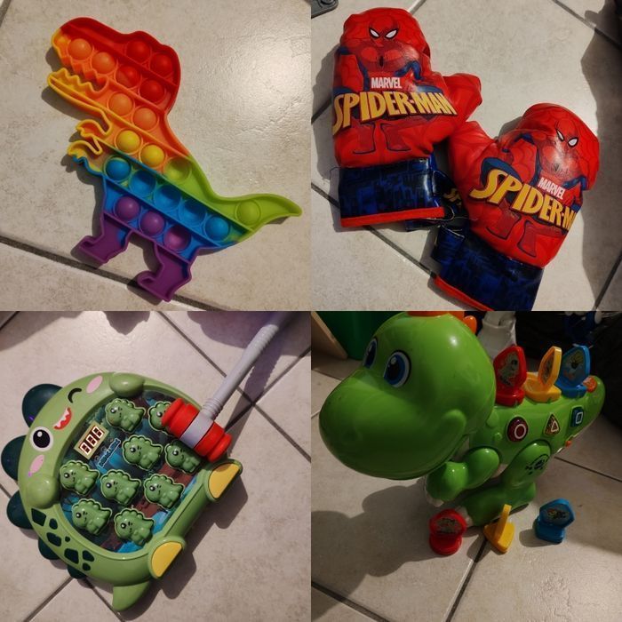 Gros lot de jouets divers - 5 sacs + dînette - photo numéro 4