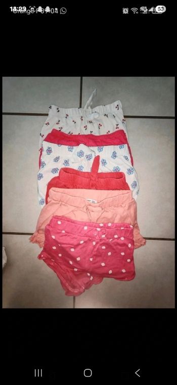 Lot short été 