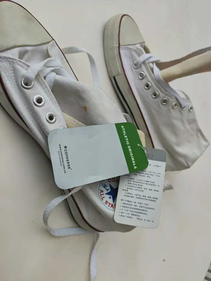 Basket converse blanche taille 44 - photo numéro 15