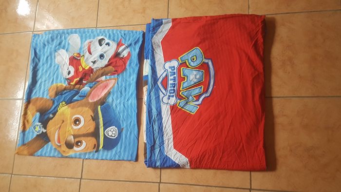 Housse de couette et taie d'oreiller Paw Patrol enfant - photo numéro 7
