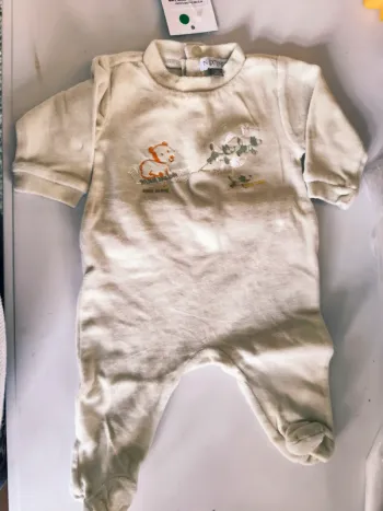 311624 pyjama vert garçon 3 mois in extenso