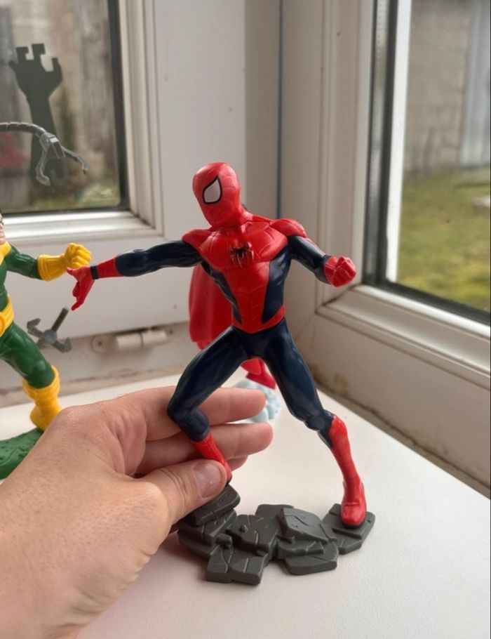 Figurines Super héros - Marvel - Spider man et docteur octopus - super man - photo numéro 9