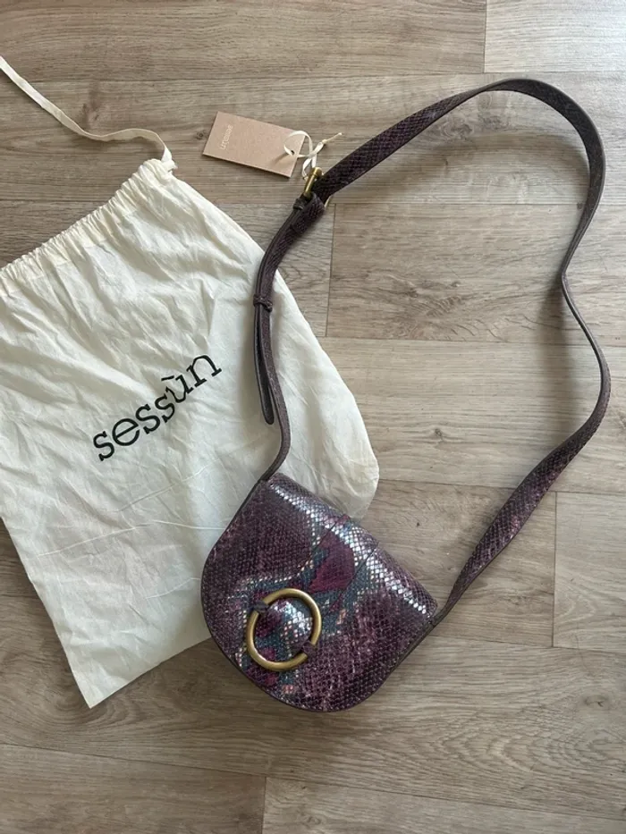 Sessun sac Mini Tessao Cuir neuf - photo numéro 3