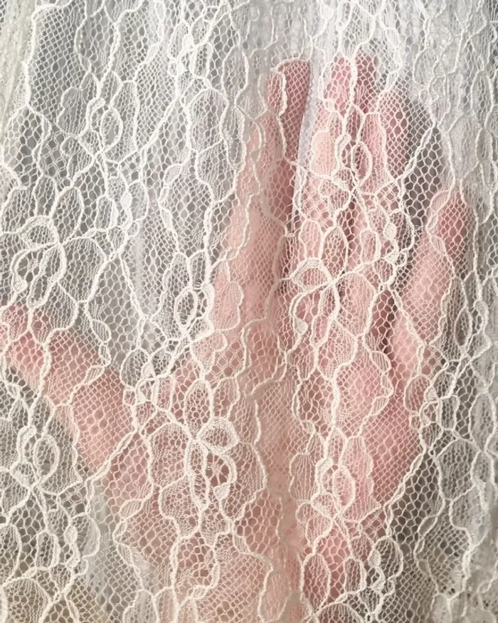 Très joli haut NafNaf noeud devant et tout en dentelles transparentes dans le dos impeccable T XS - photo numéro 6