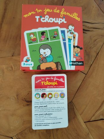 Mon 1er jeu de familles T'choupi 3ans +