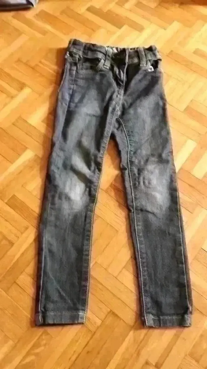 Jean noir skinny 4/5 ans tex