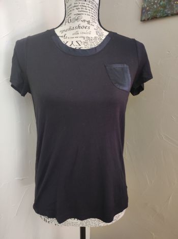 Top fin noir Esprit taille L