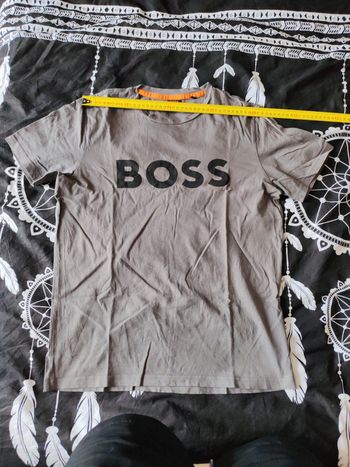 T-shirt boss gris
