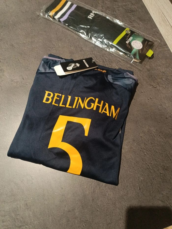 Tenue football real Madrid Jude Bellingham bleu t.28 - photo numéro 4