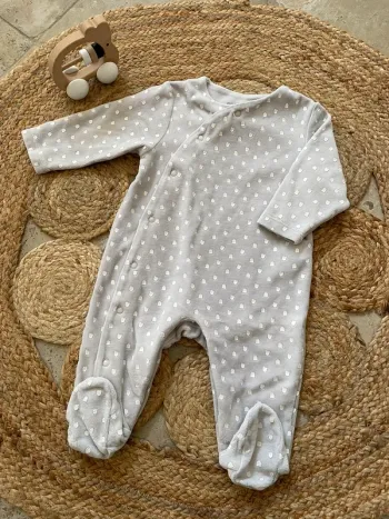 Pyjama velours 9 mois
