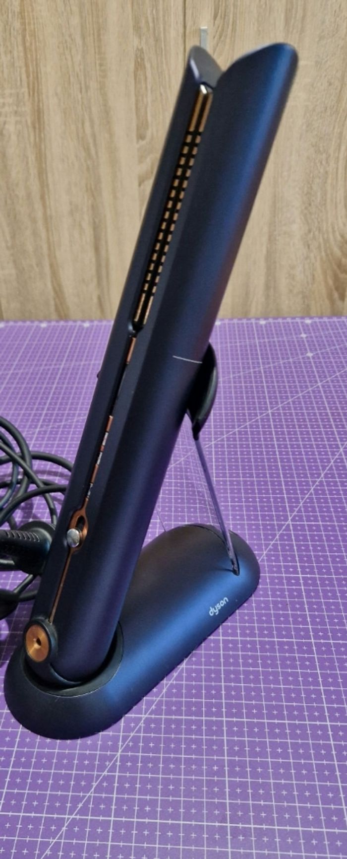 Lisseur dyson corrale bleu - photo numéro 5