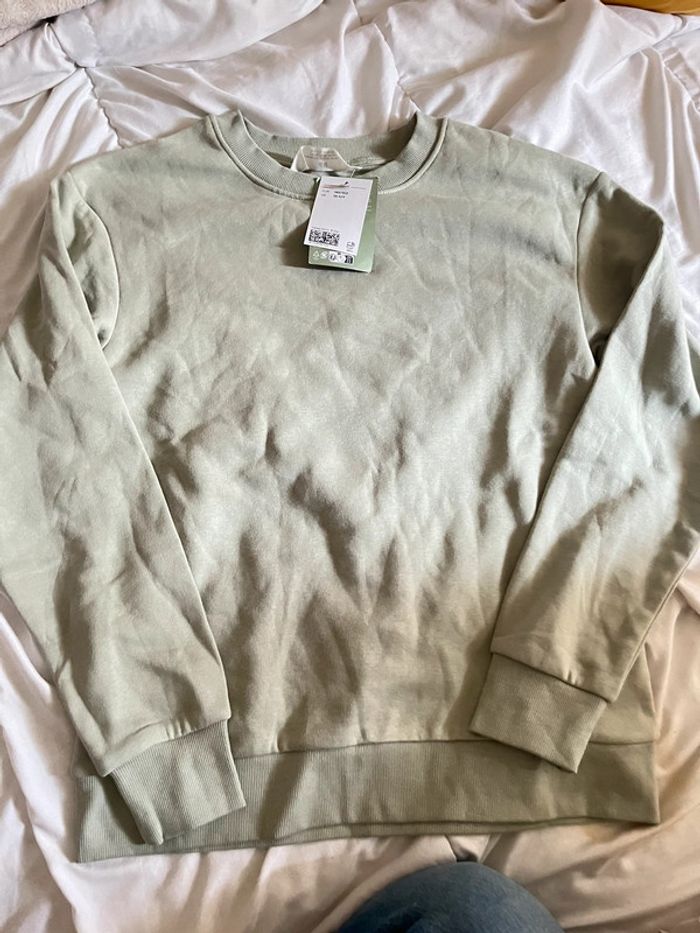 Sweat vert d'eau
