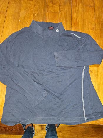 Pull coton col roulé 5xl