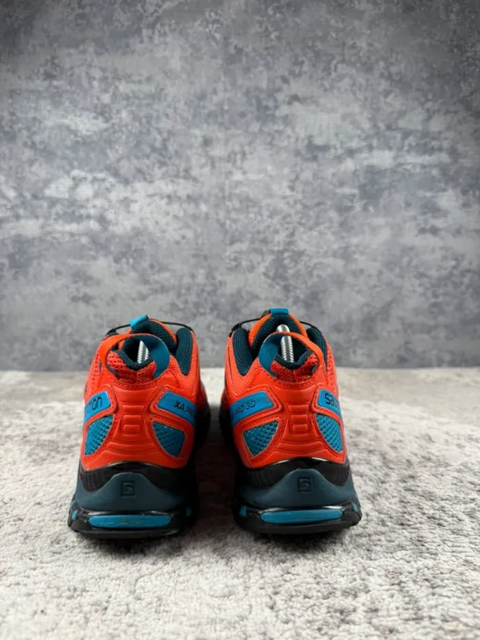 Salomon XA Pro 3D - Trekking Shoes - Orange & Blue - photo numéro 4