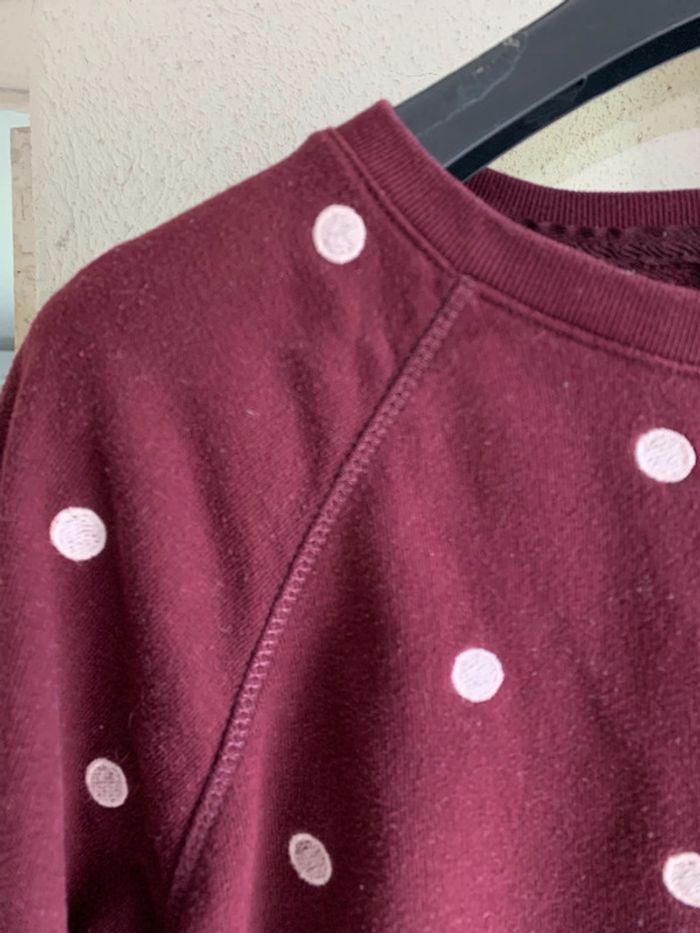 Sweat-shirt Levi’s S vintage bordeaux - photo numéro 2