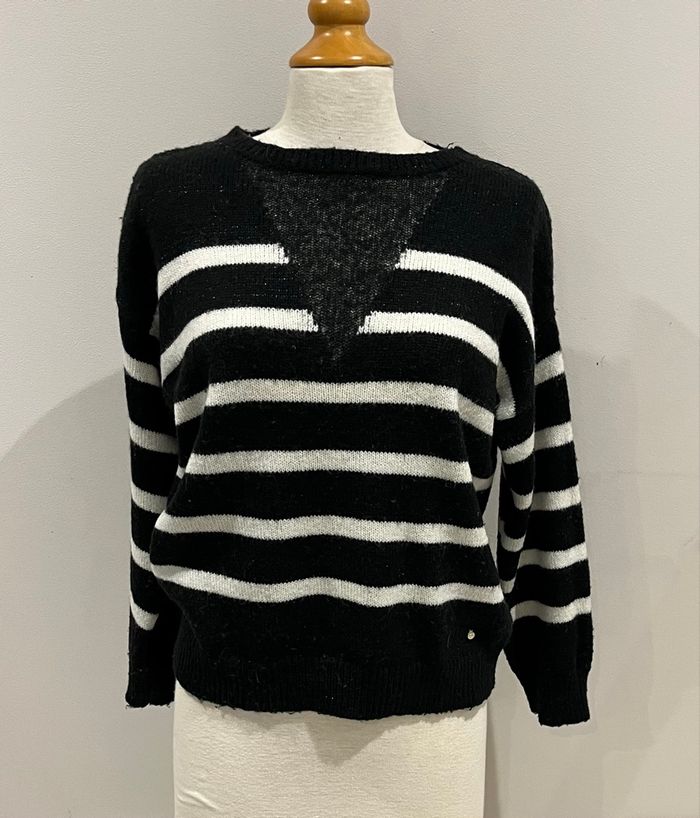 Pull rayé
