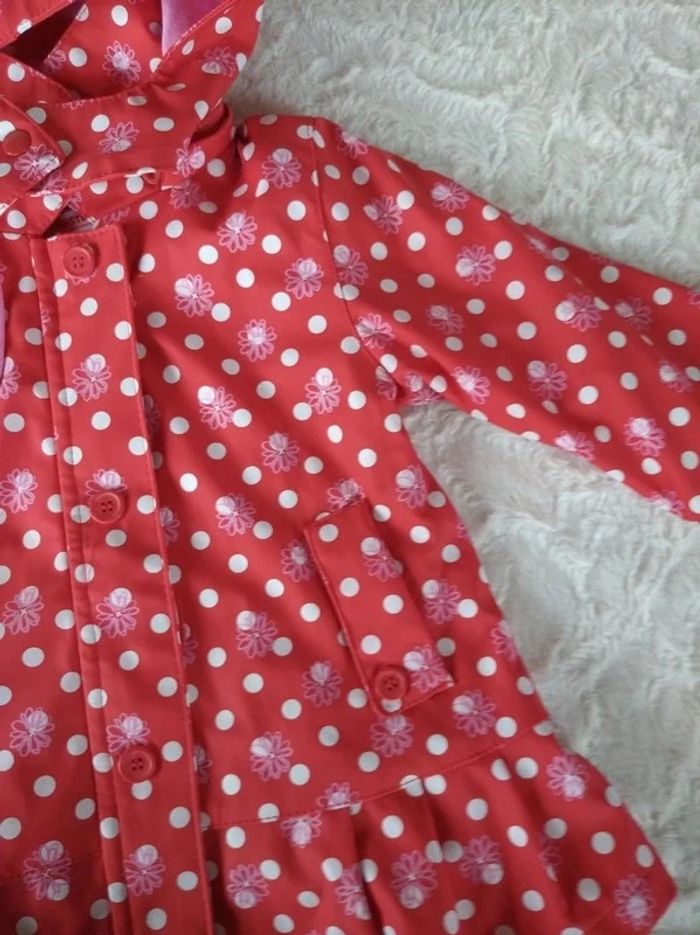 Manteau blouson imperméable avec capuche Fille 18 mois Orchestra - photo numéro 6