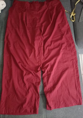 Pantalon fluide jambes larges