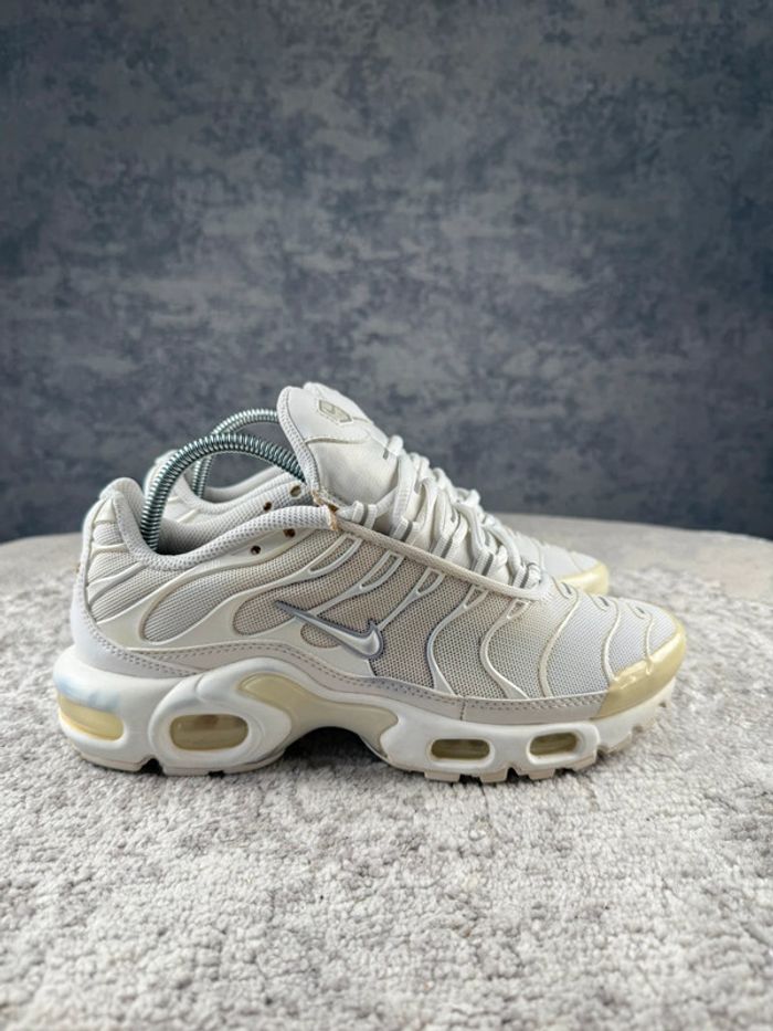 Nike Air Max Plus TN 1 White Pure Platinium - White - photo numéro 3