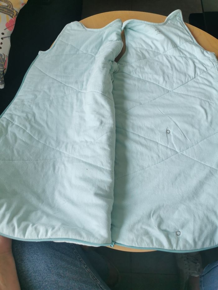 Turbulette bebe bleu ciel 0/6mois kiabi - photo numéro 5