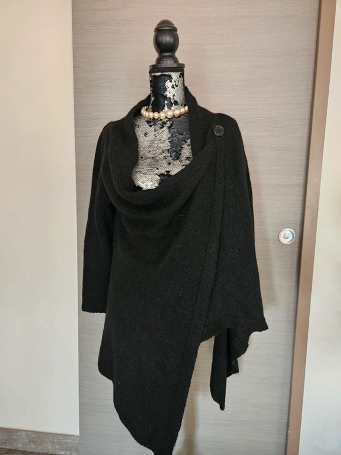 Gilet long noir