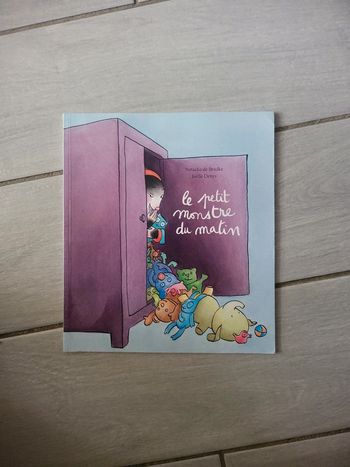 Le petit  monstre du matin  ecole des max