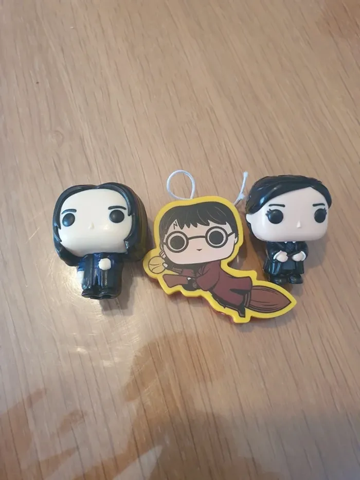 Lot de 3 figurines funko Harry Potter