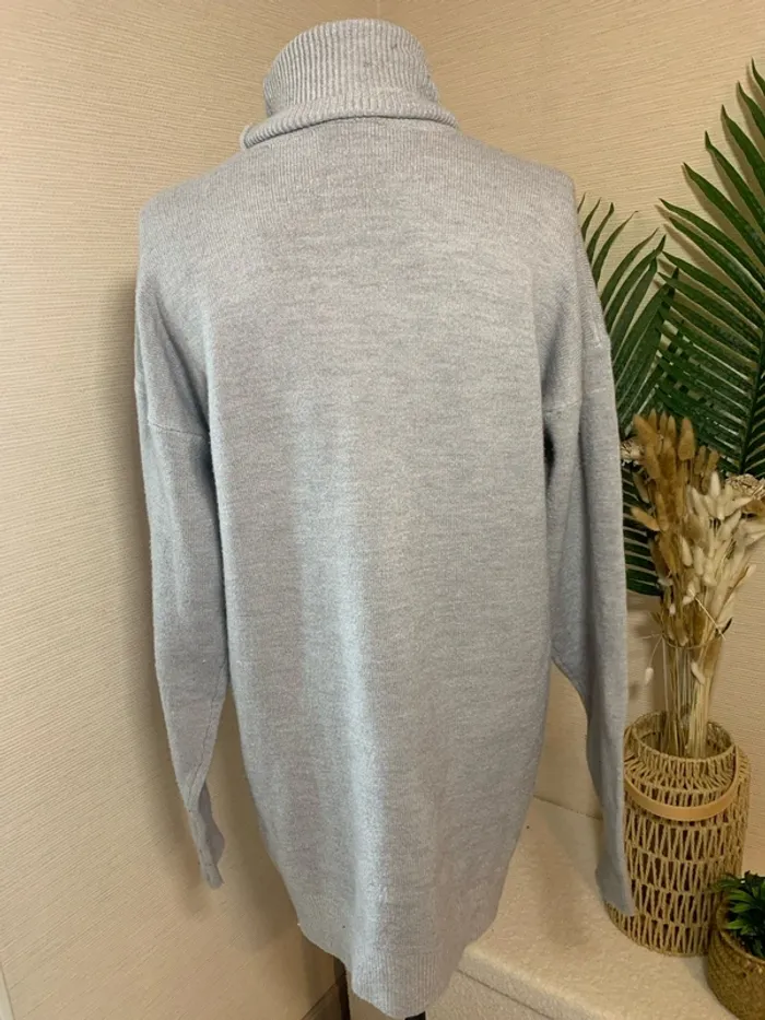 Pull long col roulé femme - photo numéro 3