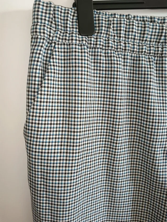Pantalon droit à carreau - photo numéro 2