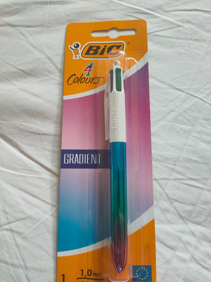 Bic 4 couleurs gradient