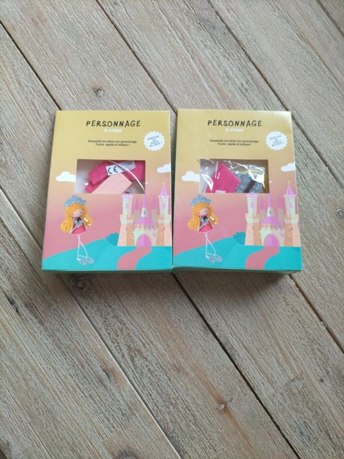 Lot de personnage a fabriquer