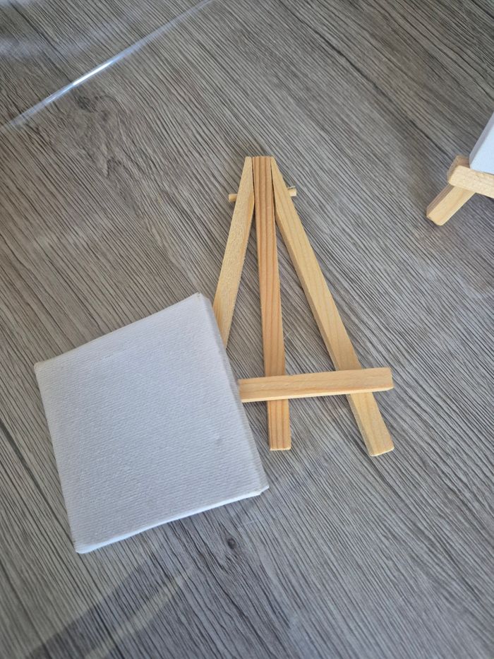 Lot d'accessoires en bois à peindre pour les enfants - photo numéro 6