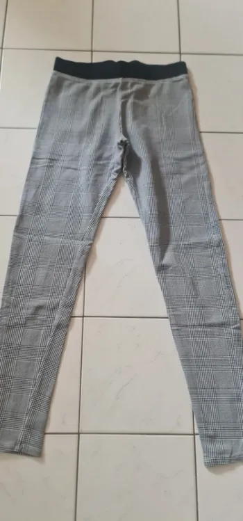 Legging à carreaux 12/13ans