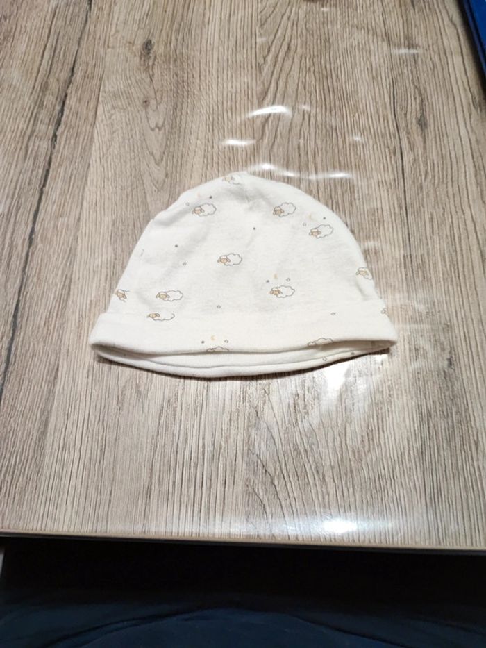 Lot de bonnets bébé 0-3mois - photo numéro 3