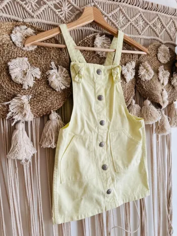 Robe jaune pale 6 ans