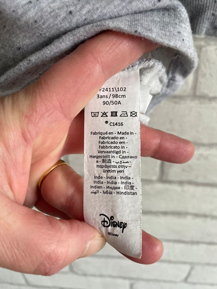 Pull tunique Disney taille 3 ans - photo numéro 5