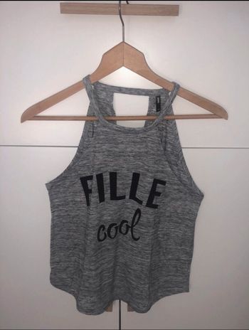 Débardeur gris undiz