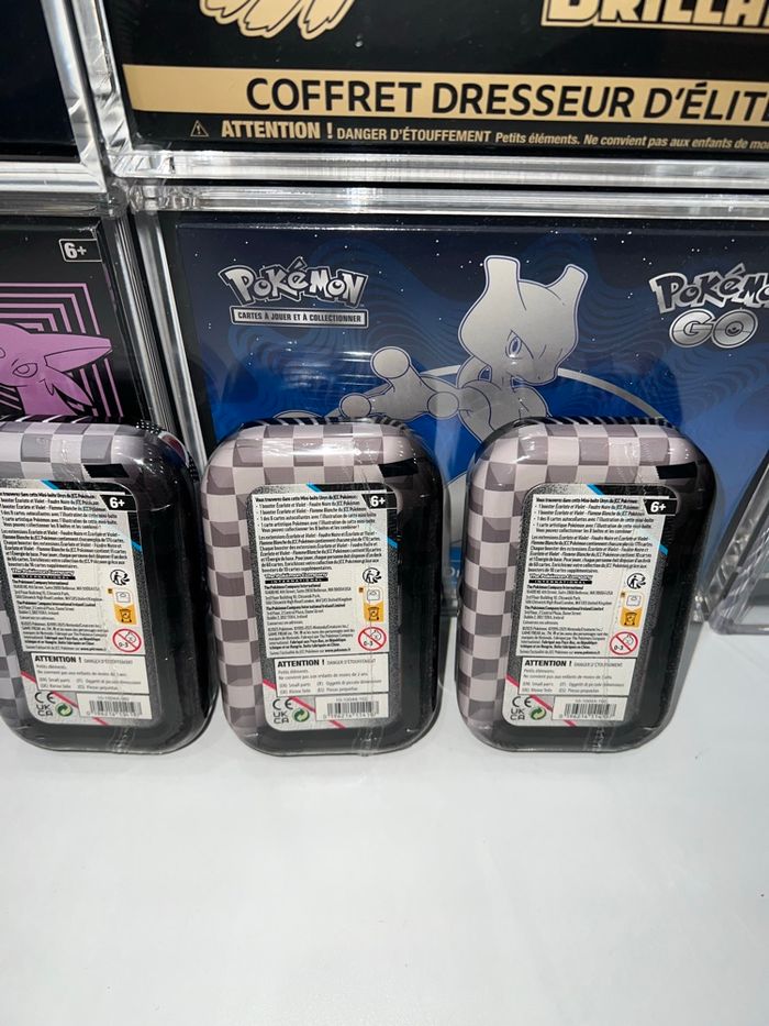 3 mini tins 10.5 foudre noire flamme blanche - photo numéro 2