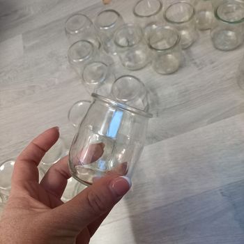 Lot de 52 pots la laitieres