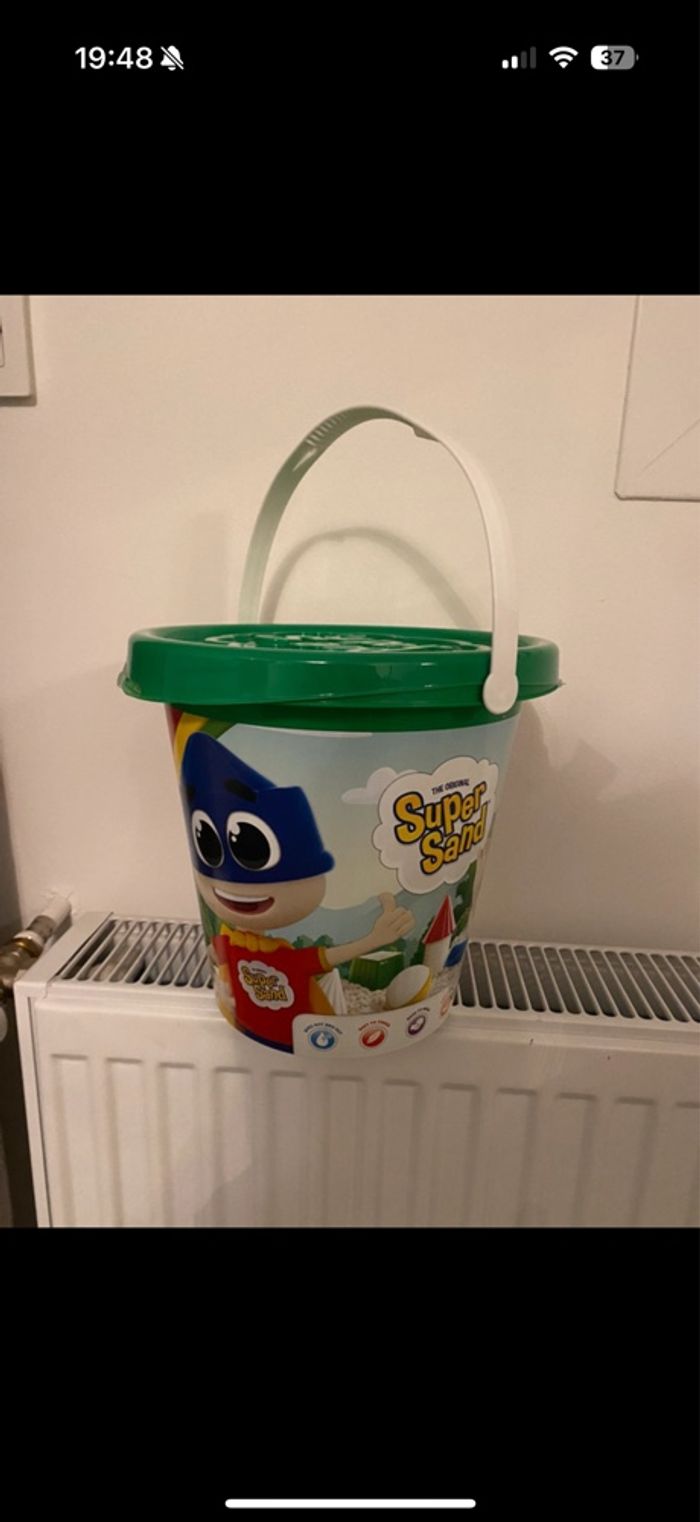 Super Sand / Seau avec moules  neuf - photo numéro 4